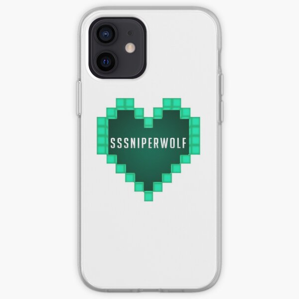 sssniperwolf [Just ❤] iPhone Soft Case RB1207 product Offical SSSniperWolf Merch