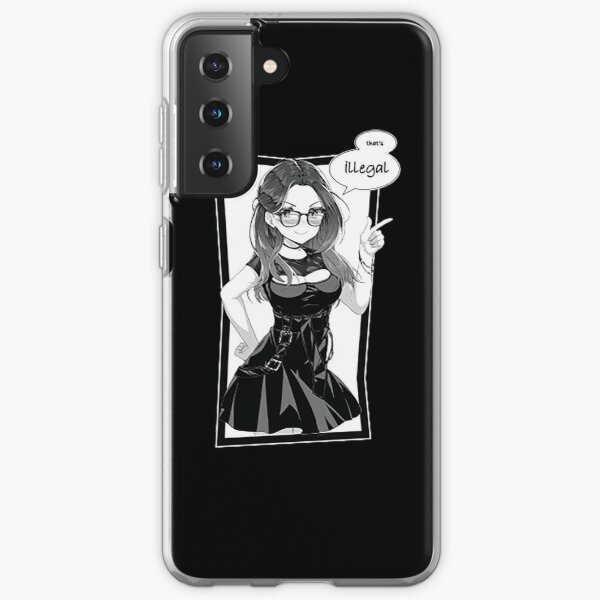 Sssniperwolf | That's Illegal | Limited Edition Samsung Galaxy Soft Case RB1207 product Offical SSSniperWolf Merch