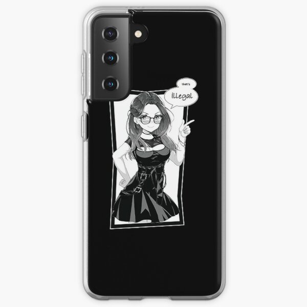 Sssniperwolf  That&x27;s Illegal  Limited Edition Samsung Galaxy Soft Case RB1207 product Offical SSSniperWolf Merch