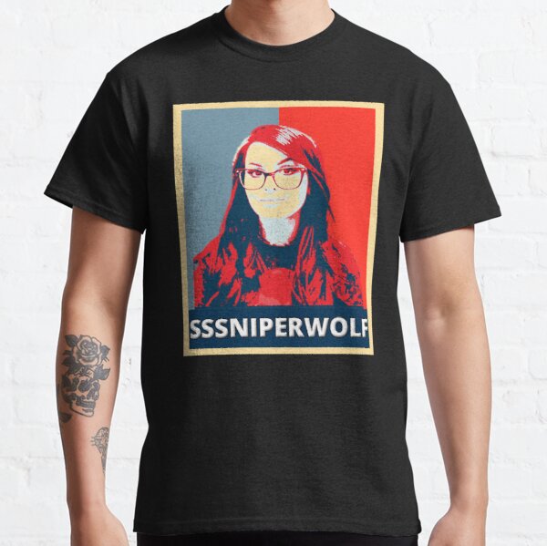 Sssniperwolf-Sniperwolf-Ssniperwolf Classic T-Shirt RB1207 Sản phẩm Offical SSSniperWolf Merch