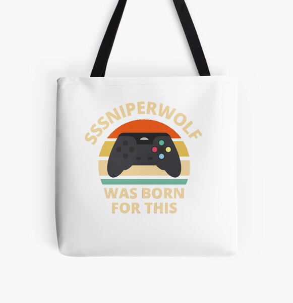 Sssniperwolf All Over Print Tote Bag RB1207 Sản phẩm Offical SSSniperWolf Merch