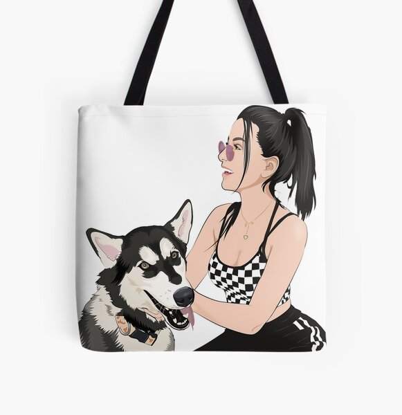 sssniperwolf All Over Print Tote Bag RB1207 Sản phẩm Offical SSSniperWolf Merch