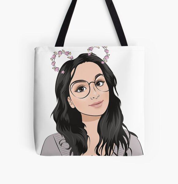 sssniperwolf All Over Print Tote Bag RB1207 Sản phẩm Offical SSSniperWolf Merch