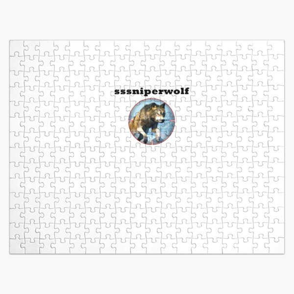 SSSniperWolf sticker Jigsaw Puzzle RB1207 product Offical SSSniperWolf Merch