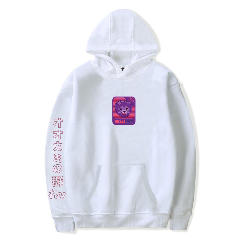 Women Hoodies SssniperWolf Synthwave Youth logo Rapper Pullover Hoodie Men and Women Harajuku Style Hip hop 1 - SSSniperWolf Store