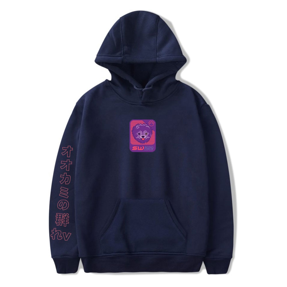 Women Hoodies SssniperWolf Synthwave Youth logo Rapper Pullover Hoodie Men and Women Harajuku Style Hip hop 3 - SSSniperWolf Store