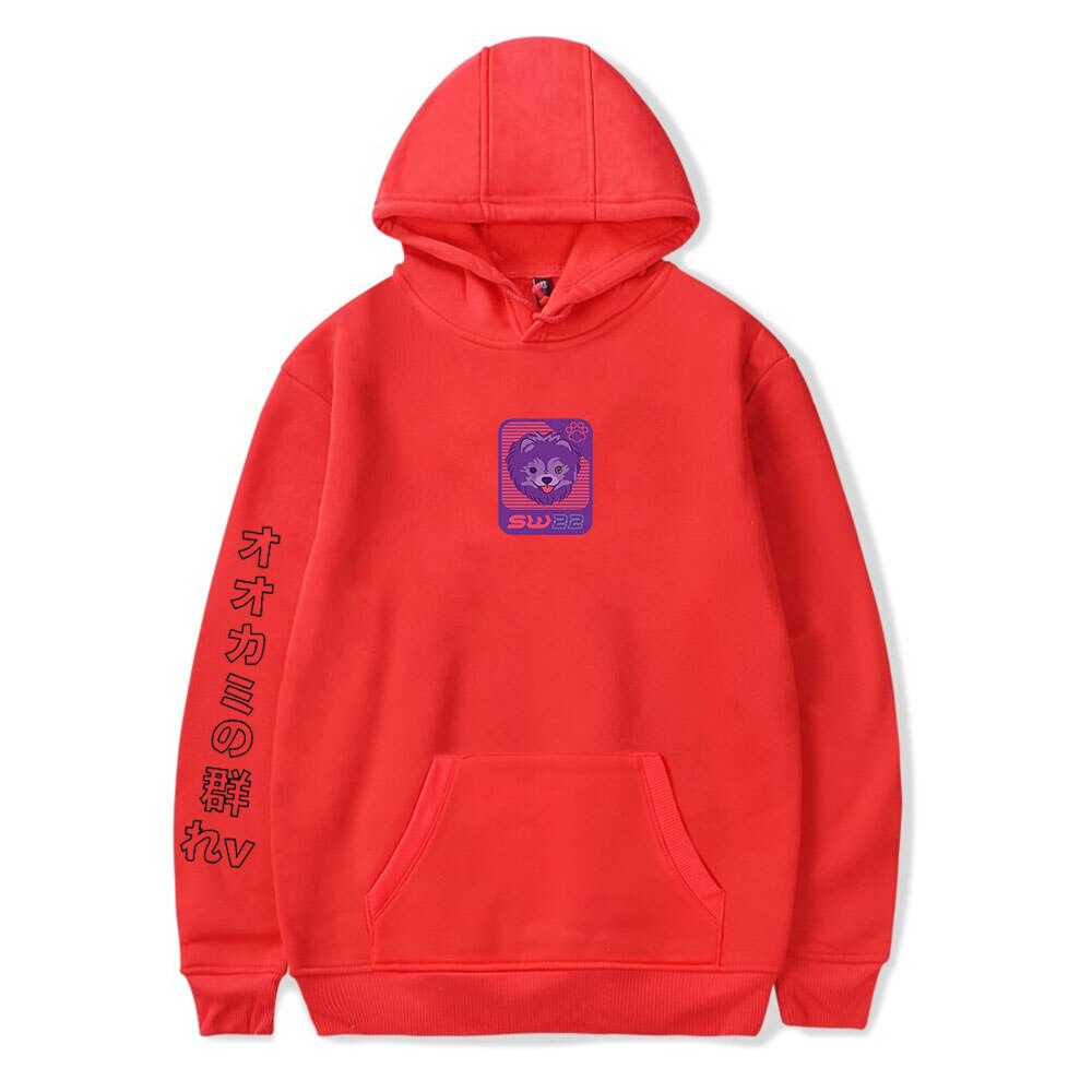 Women Hoodies SssniperWolf Synthwave Youth logo Rapper Pullover Hoodie Men and Women Harajuku Style Hip hop 5 - SSSniperWolf Store