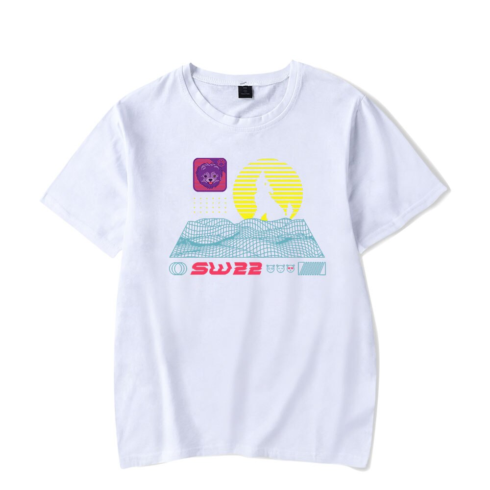 2022 SssniperWolf Synthwave logo Merch T Shirt Men Woman Short Sleeve Women Funny T Shirt Unisex 1 - SSSniperWolf Store