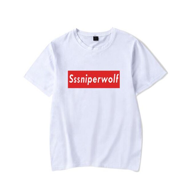 Men s T shirt Fashion Sssniperwolf Merch Funny Tshirt Men Summer Casual Male T Shirt Hipster 13.jpg 640x640 13 - SSSniperWolf Store
