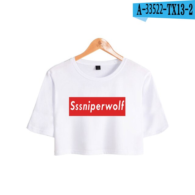 SSSniperWolf Summer Printed Comfortable Short Sleeve Loose All match Casual Style Street Harajuku Style Trendy Sexy 5.jpg 640x640 5 - SSSniperWolf Store
